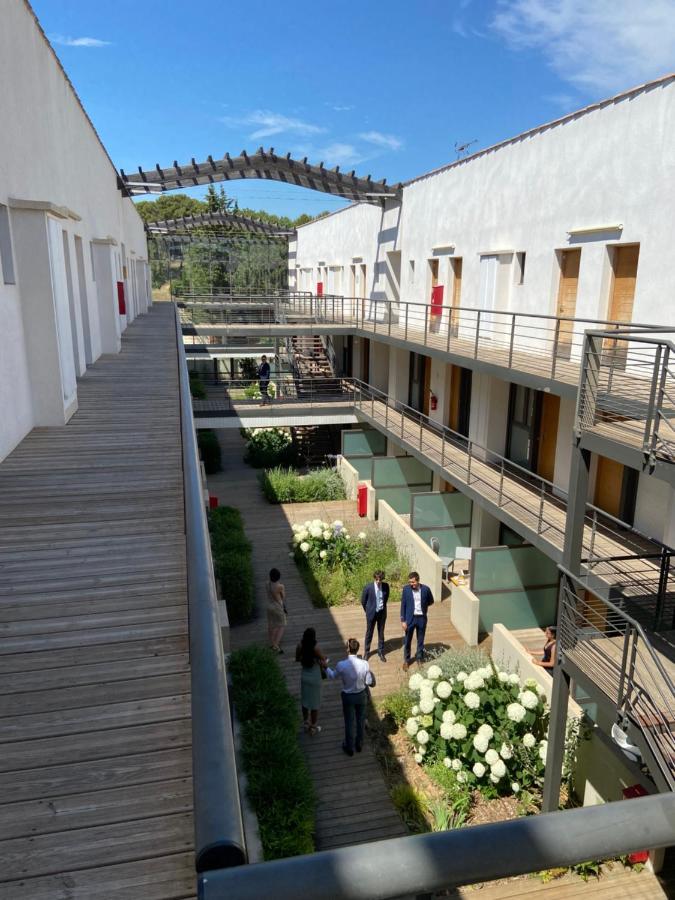 Les Terrasses D'Aix - Studio Avec Grande Terrasse Privee Aparthotel Éguilles Exterior foto